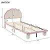 A diagram of a bed with dimensions indicated by lines and numbers. Náhled obrázku produktu