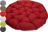 sunnypillow Polster für Papasansessel | rund Durchmesser Produktbild-Vorschau 1