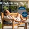 Beautissu Buitenbankkussen Calme, lichtgrijs, 110x40x5 cm Productafbeelding-voorbeeld 4