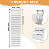 FIVMEN Doppelrollo Klemm fix ohne Bohren|Weiß B60 x H220 Produktbild-Vorschau 2