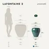 Venkovní květináč velký Provencelia LAFONTAINE, Náhled obrázku produktu 6
