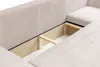 VENASI Wohnlandschaft mit Schlaffunktion Luna U, Beige Produktbild-Vorschau 5