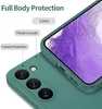 Custodia Galaxy S23, LaimTop Slim Liquid Silicone Gel Anteprima dell’immagine prodotto 3