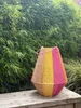 Van der Leeden Laterne BUNT Jute Natur/Gelb/Orange/Fuchsia Produktbild-Vorschau 2