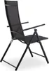 Gartenstuhl outdoor JONA BHT 55x105x68 cm schwarz Produktbild-Vorschau 4