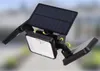 A solar-powered LED floodlight with adjustable panels. Anteprima dell’immagine prodotto