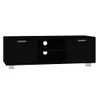 vidaXL TV-Schrank Schwarz 120x40,5x35 cm Holzwerkstoff -  Produktbild-Vorschau 3