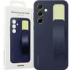 A Samsung Standing Grip Case for Galaxy A55 is shown next to its packaging. Produktbild-Vorschau