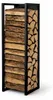 Kaminholzregal PHOENIX mit Rückwand für Wandmontage | für Produktbild-Vorschau 1