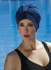 Bonnet de bain en tissu FASHY marine marine - Voir les images du produit 5