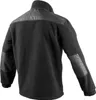 A black fleece jacket shown from the back. Produktbild-Vorschau