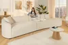 riess-ambiente Sofa ATELIER L 330cm beige Bouclé XXL-Couch Produktbild-Vorschau 3