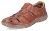 Rieker Herren Halbschuhe/ Sandalen Braun Glattleder Größe: Produktbild-Vorschau 36