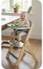 Hochstuhl aus Holz für Kinder, verstellbar, abnehmbares Produktbild-Vorschau 10