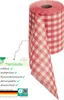 Sensalux NATURE Tischläufer - 0,15m x 25m Karo, Weiß-Rot Produktbild-Vorschau 1