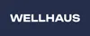The image shows the brand name WELLHAUS in white text on a dark blue background. Produktbild-Vorschau