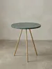 Beistelltisch aus echtem Marmor, Green & Gold Design, Produktbild-Vorschau 5