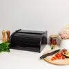 Creative Home Drewniany Chlebak z pokrywą | 38 x 28,5 x Podgląd zdjęcia produktu 4