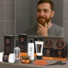 BRUBAKER 9-tlg. Bartpflege Geschenk Set mit Bartshampoo, Produktbild-Vorschau 4