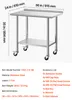 VEVOR Edelstahltisch Gastro 915 x 610 x 894 mm, Produktbild-Vorschau 7