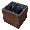 Štvorcový kvetináč 30 x 30 x 28 cm – moderný kvetináč, Náhľad obrázku produktu 1