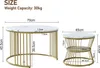 INONEFT Couchtisch Rund 2er Set, Modern Wohnzimmertisch mit Produktbild-Vorschau 7