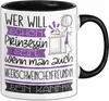Meerschweinchenfreundin Tasse Geschenk Spruch Wer Will Produktbild-Vorschau 1