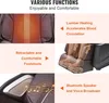 Fotel masujący z elastyczną szyną SL - masażer Shiatsu 3D Podgląd zdjęcia produktu 6