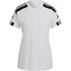 Adidas Squadra 21 Trikot Kurzarm Damen - Weiß / Schwarz  | Produktbild-Vorschau 1
