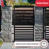 KOTARBAU® Gâche de Portail de Jardin Butée de Portail à Voir les images du produit 4