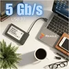 Reagle SATA auf USB Adapter 2,5 Zoll SSD HDD USB-C 3.1 Produktbild-Vorschau 6