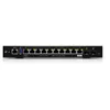 The front view of a black Ubiquiti EdgeRouter ER-12. Podgląd zdjęcia produktu