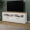 CALICOSY - Meuble TV 2 tiroirs et 2 nichesReproduction bois Voir les images du produit 2