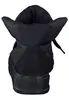 Rear view of a black winter boot. Produktbild-Vorschau