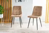 Stuhl Chic Velvet Grau Samtstoff - Polst Produktbild-Vorschau 4