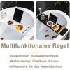 STILVORA Badewannenablage, Multifunktionales Produktbild-Vorschau 4