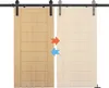 YARDIN 6FT/183cm Sada hardwaru pro posuvné dveře, Náhled obrázku produktu 4