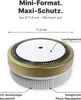 NEMAXX® M1-Mini Détecteur de Fumée Ø71,6mm Photoélectrique Voir les images du produit 4