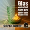 Windlicht Glas grün Teelichthalter 4er Set Teelichthalter Produktbild-Vorschau 2