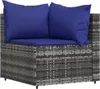 Garten Lounge Set mit Kissen Poly Rattan Polyrattan Produktbild-Vorschau 10