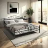 Lit design romantique avec sommier - 200 x 180 cm, Voir les images du produit 7
