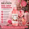 Monin Rose Sirup 1000ml Produktbild-Vorschau 6