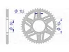 AFAM Kettenrad Alu Standard - 520 Produktbild-Vorschau 1