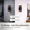 SSC-LUXon REVALO Wandlampe schwarz gold IP65 für Innen & Produktbild-Vorschau 3