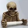 Porte-papier toilette tête de mort squelette crâne Voir les images du produit 3