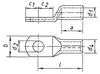 Klauke Presskabelschuh DIN 46235, 16mm², M8, C u verzinnt, Produktbild-Vorschau 2