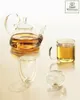 Wilmax set de 6 tasses en verre borosilicaté 160 ml Voir les images du produit 7