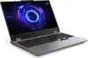 A laptop is shown from a diagonal angle against a white background. Produktbild-Vorschau