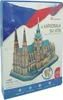 The image shows the packaging of a 3D puzzle of St. Vitus Cathedral. Voir les images du produit