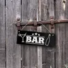 Bar mit Cocktail und Bier Metallschild Produktbild-Vorschau 3